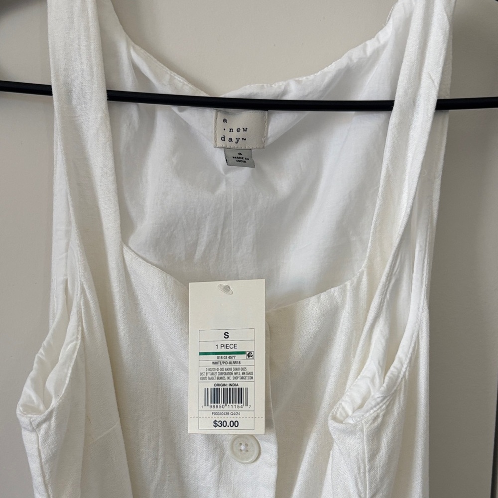 A New Day Ivory Sleeveless Dress